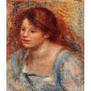   , painting name Lucienne, by Renoir PierreAuguste