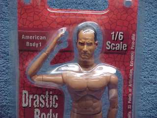 DRASTIC PLASTIC AMERICAN BODY 1 TOM HANKS 1/6 SCALE MIP  