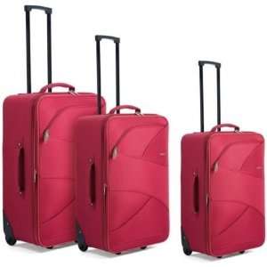 Benzi Travel Goods BZ 3556RED Trolley set Extendable   Red 