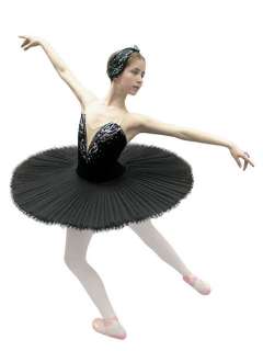 Black Swan costume P 0115 for child Swan Lake ballet  