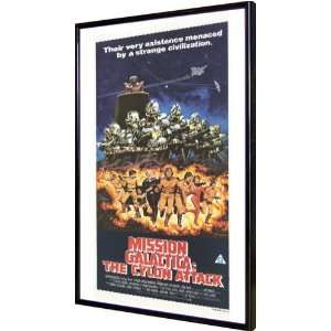 Mission Galactica The Cyclon Attack 11x17 Framed Poster  