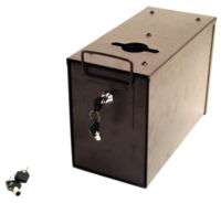 SLIM LINE Metal Toke & Lock Box (For Tables)   NEW  