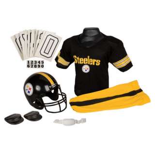 Pittsburgh Steelers Kids Deluxe Football Helmet/Jersey  