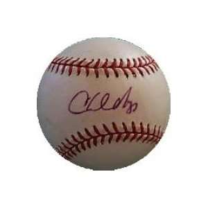  Charles Nagy autographed Baseball