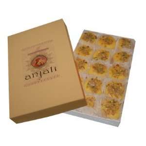 Diwali Indian Sweet Besan (Vegan Fudge) Burfi Mithai Gift Box  