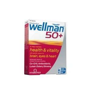  WELLMAN 50+ 30Tablets a box from Vitabiotics Ltd Health 
