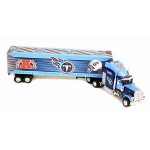   Tennessee Titans Fleer Collectible Tractor Trailer