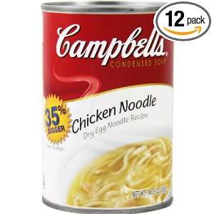 Campbells Noodle Soup, Chicken, 14.75 Ounce (Pack of 12)  