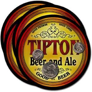  Tipton, MO Beer & Ale Coasters   4pk 