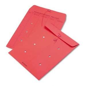 Park 63574   Colored Paper String & Button Interoffice Envelope, 10 x 