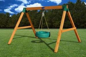 OUTDOOR TIRE SWING STATION BY GORILLA PLAYSETS DVGP  