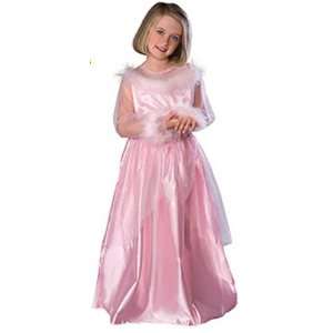  Pink Princess Dress Up Costume Faux Fur Size Sm 4   6 