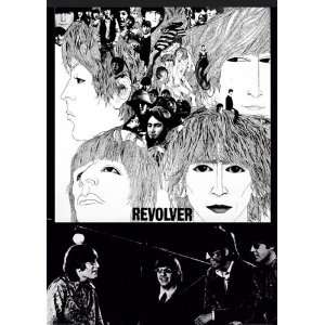  Beatles Revolver Album Cover John Lennon Paul Mccartney Rock Music 