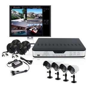  Home Security DVR Outdoor Security Camera System 1TB