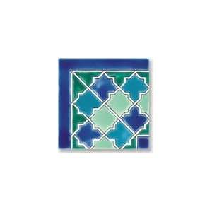  Malaga Corner 6x6 Moroccan Ceramic Tile