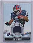 2010 Bowman Sterling Refractor Tim Tebow RC Jersey 299 Mint BV 30 