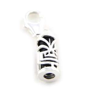  Pendant bead tikki onyx silver. Jewelry