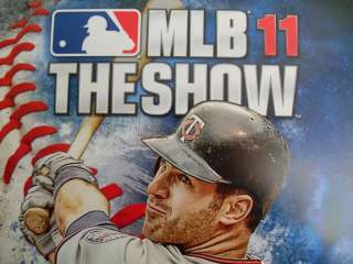 MLB 11 The Show Video Game Poster NEW SHIP World Wide  