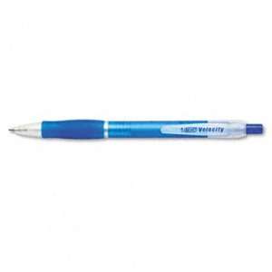  BIC VLG11BE   Velocity Ballpoint Retractable Pen, Blue Ink 