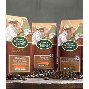   Mountain ~ SINGLE ORIGIN SAMPLER Whole Bean Coffee ~ (3) 10 oz Bags