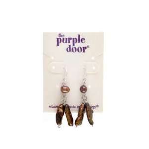  The Purple Door The Roxy Collection PDE 28 W Brown Dangle 