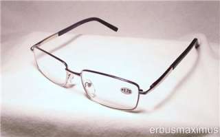 Metal frame reading glasses in three frame colors, black, silver and 