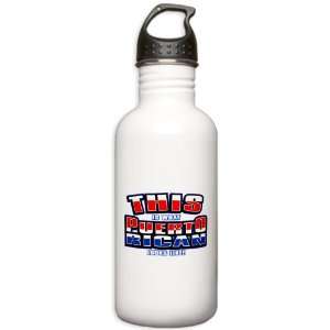 Stainless Water Bottle 1.0L This Is What Puerto Rican Looks Like with 