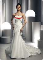 Apple Red Wedding Dress Prom Ball Bridal Gown Custom  