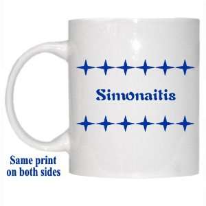  Personalized Name Gift   Simonaitis Mug 