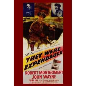  They Were Expendable (1945) 27 x 40 Movie Poster Style A 