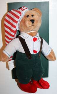 Enesco Boyds Bears Heartfilled Hugs Teddy Bear Dressed as Christmas 