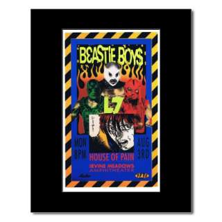BEASTIE BOYS   Pauls Boutique   Black Matted Mini Poster  