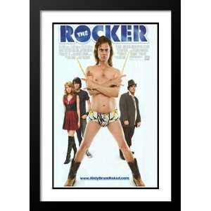  The Rocker 20x26 Framed and Double Matted Movie Poster 