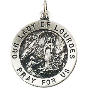  Lady Of Lourdes Medal Jewelry