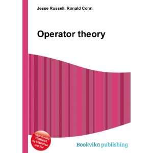  Operator theory Ronald Cohn Jesse Russell Books