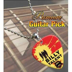  Billy Talent Premium Guitar Pick Necklace Musical 
