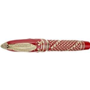  Visconti The Golden Man HRH Limited Edition Red Fountain Pen 