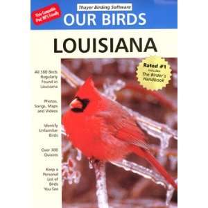   Thayer Birding Software TBS1887148388 Birds of Louisiana Electronics