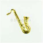 Miniature Musical Instrument, Saxophone Pin  