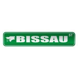   ISSAU   BISSAU ST  STREET SIGN CITY GUINE