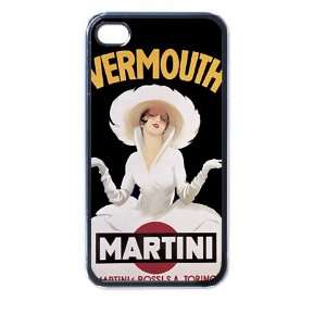  martini iphone case for iphone 4 and 4s black Cell Phones 