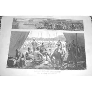  Halt & Bivouac After Battle Assalia Soudan 1883