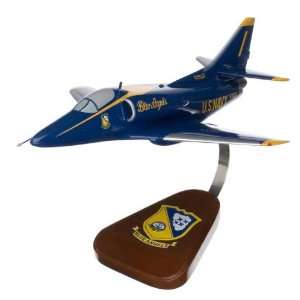    Actionjetz A 4 Skyhawk Blue Angels Model Airplane Toys & Games