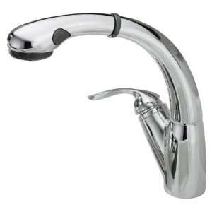   Avatar K 6353 B6 Kitchen Pull Out Spray Faucets Brushed Nickel Black