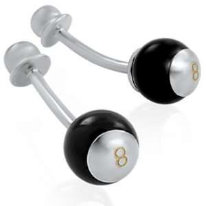  8 Ball Cufflinks 