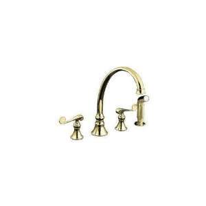  Revival Double Handle Kitchen Faucet with Sidespray 