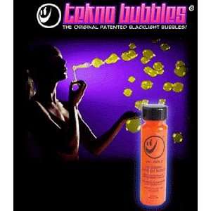   . Mini Bottle GOLD Blacklight Reactive Tekno Bubbles 