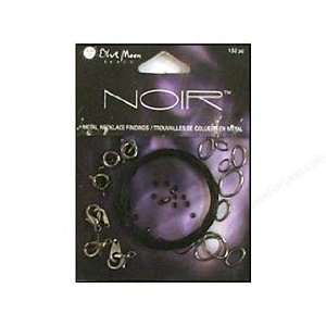 Blue Moon Noir Black Nickel Metal Necklace Findings assorted 152/pkg