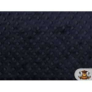   Cuddle Dimple Dot ULTRA NAVY BLUE Fabric By the Yard 