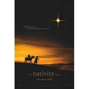  THE Nativity Story Original 27x40 Double Sided Movie 